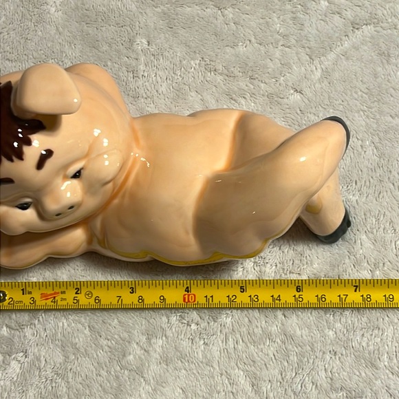 Yozie Mold. Vintage Ceramic Pink Piggy 🐖 🐷 - Picture 6 of 7